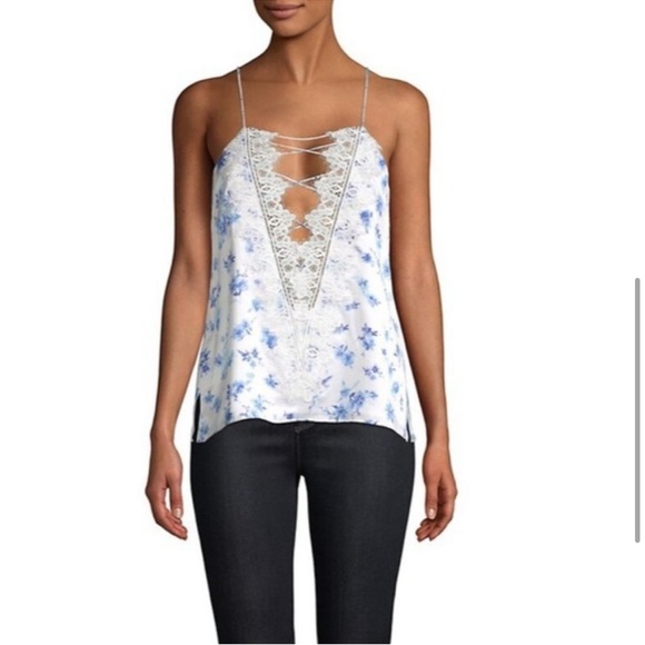 CAMI NYC || CHARLIE TANK NWT & BOX || Limited Edition Azure Print - Picture 5 of 13